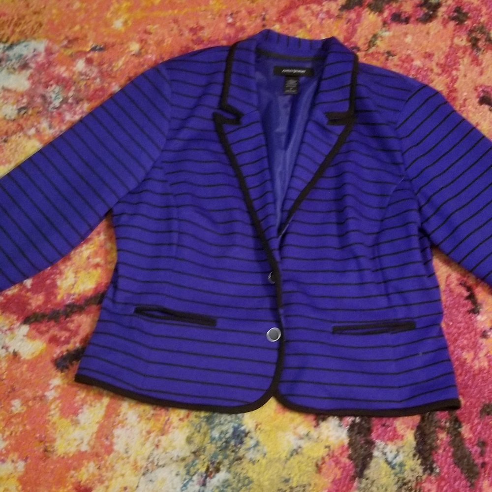 Striped Blazer